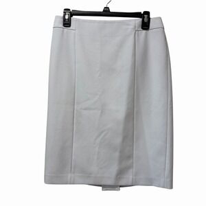 Talbots pencil skirt Light Blue Size 4 Classic Workwear Fabric Woven In Italy